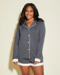 Bella Long Sleeve Top & Boxer Pajama Set*Cosabella Shop