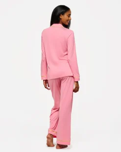 Bella Long Sleeve Top & Pant Pajama Set*Cosabella Cheap