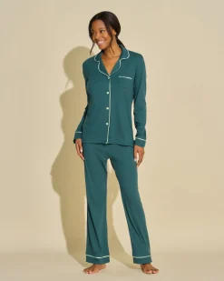 Bella Long Sleeve Top & Pant Pajama Set*Cosabella Best