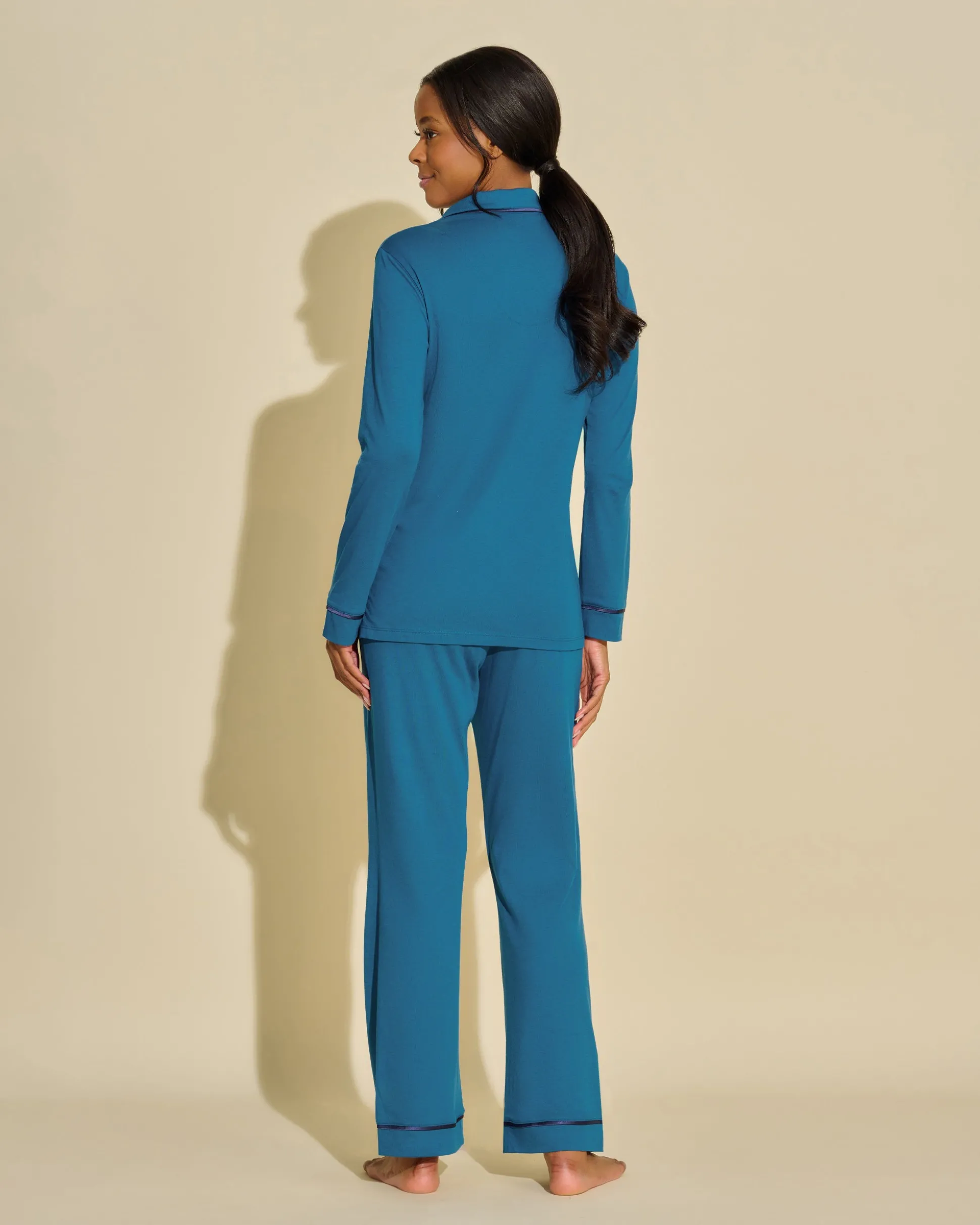 Bella Long Sleeve Top & Pant Pajama Set*Cosabella Cheap