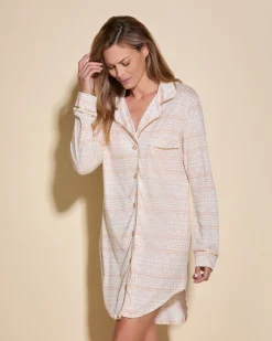 Bella Printed Printed Nightshirt*Cosabella Online