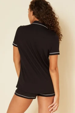 Bella Short Sleeve Top & Boxer Pajama Set*Cosabella Outlet