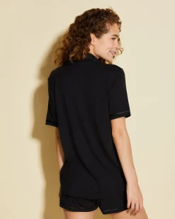 Bella Short Sleeve Top & Boxer Pajama Set*Cosabella Hot