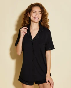 Bella Short Sleeve Top & Boxer Pajama Set*Cosabella Hot