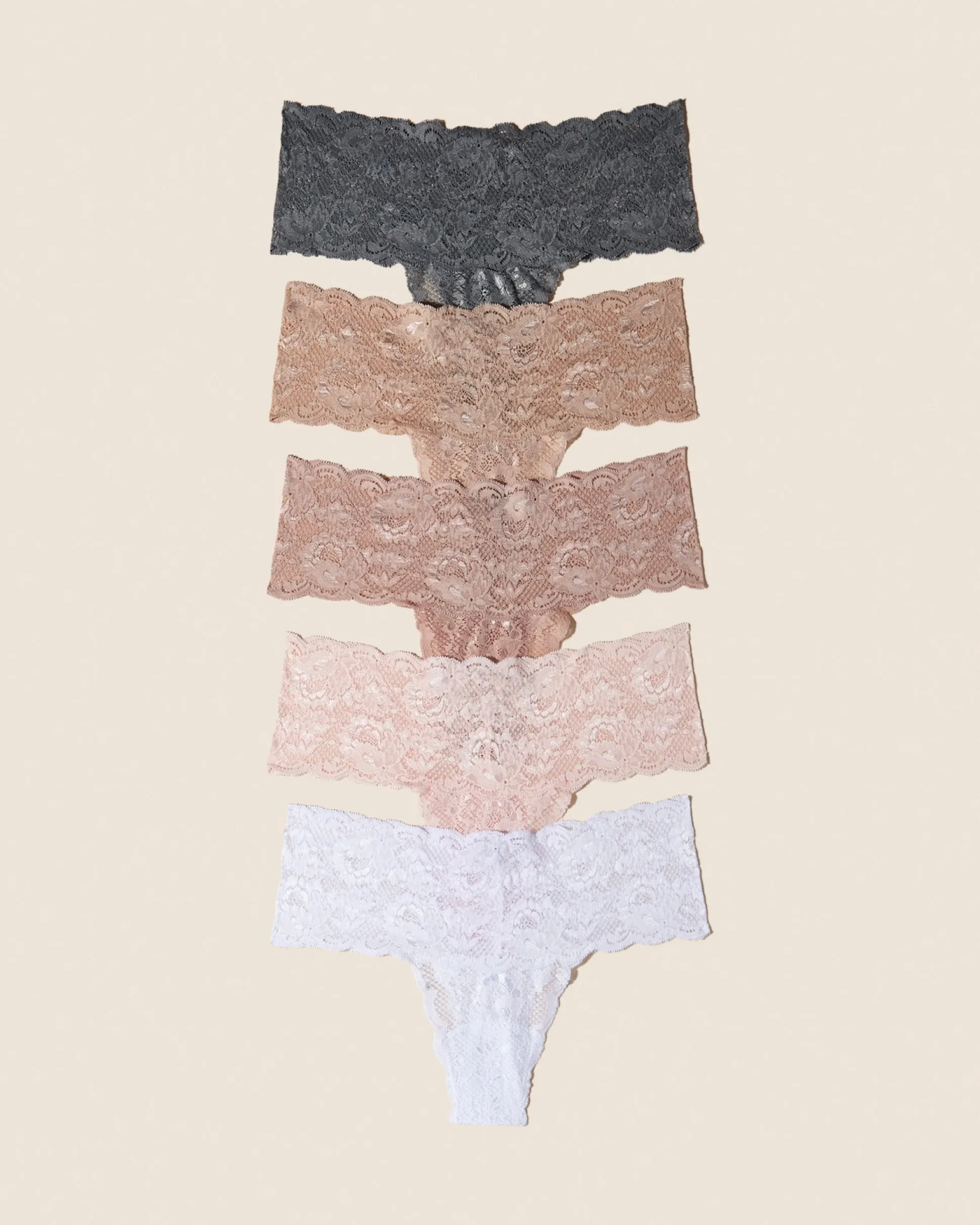 Never Say Never Comfie Thong 5 Pack*Cosabella Clearance