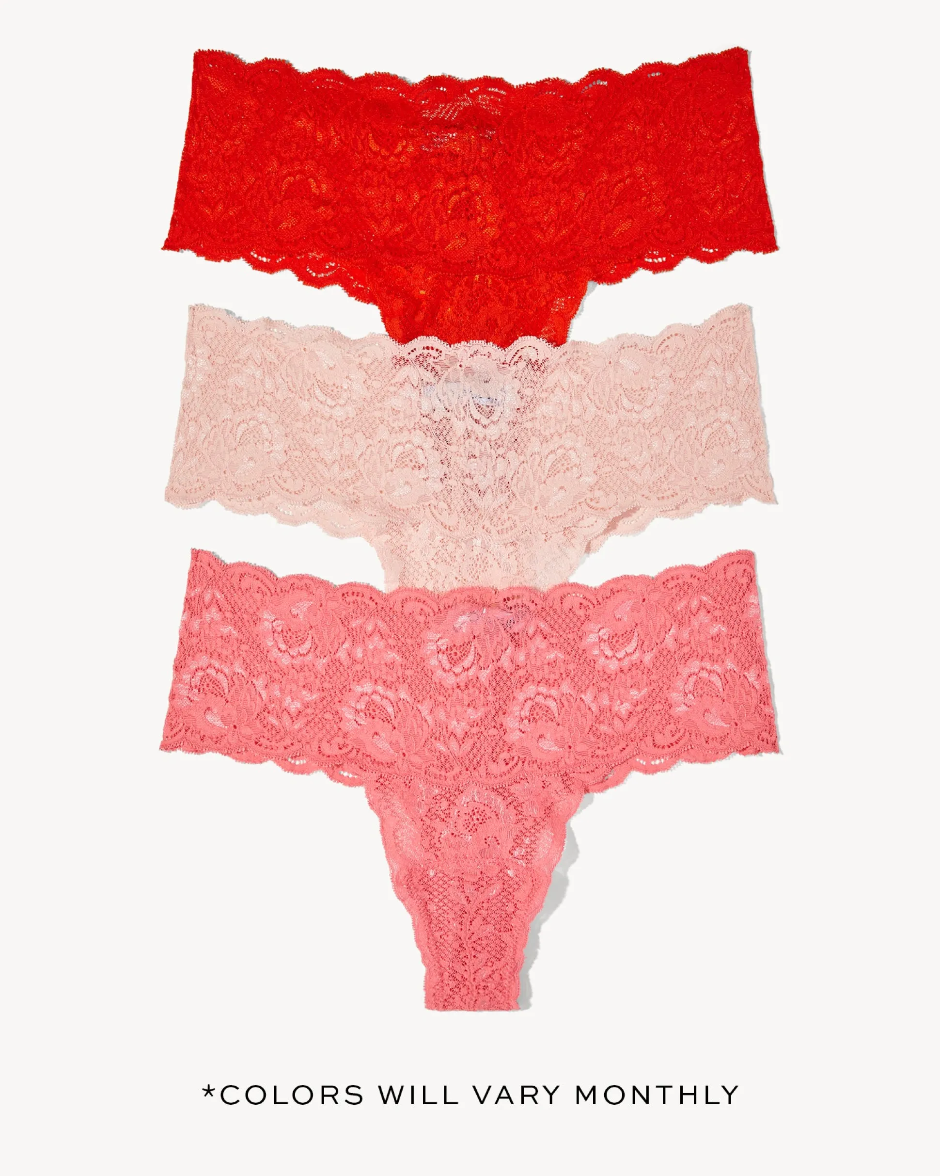 Never Say Never Comfie Thong 3 Pack-Subscription*Cosabella Online