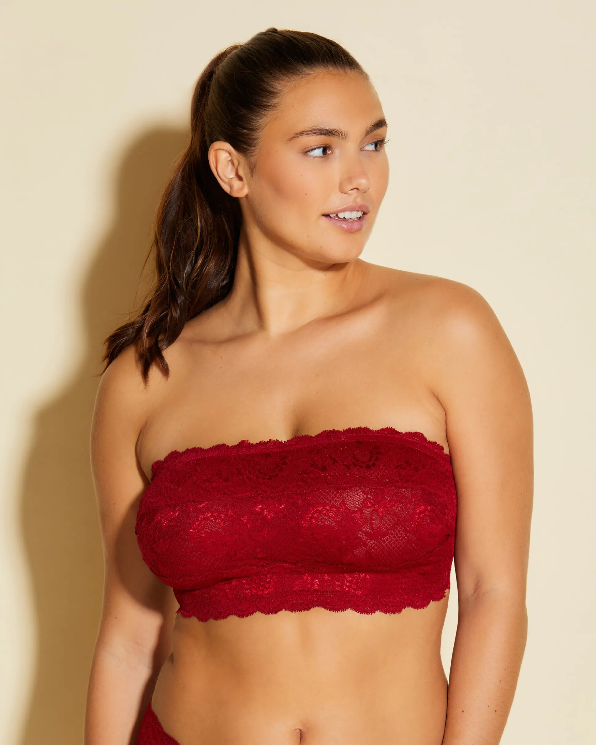 Never Say Never Curvy Flirtie Bandeau Bra*Cosabella Outlet
