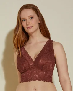 Never Say Never Curvy Plungie Longline Bralette*Cosabella Shop