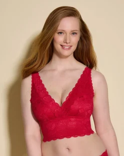 Never Say Never Curvy Plungie Longline Bralette*Cosabella Shop