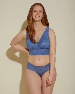 Never Say Never Curvy Plungie Longline Bralette*Cosabella Discount