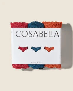 Never Say Never Cutie Lr Thong 3 Pack*Cosabella Fashion