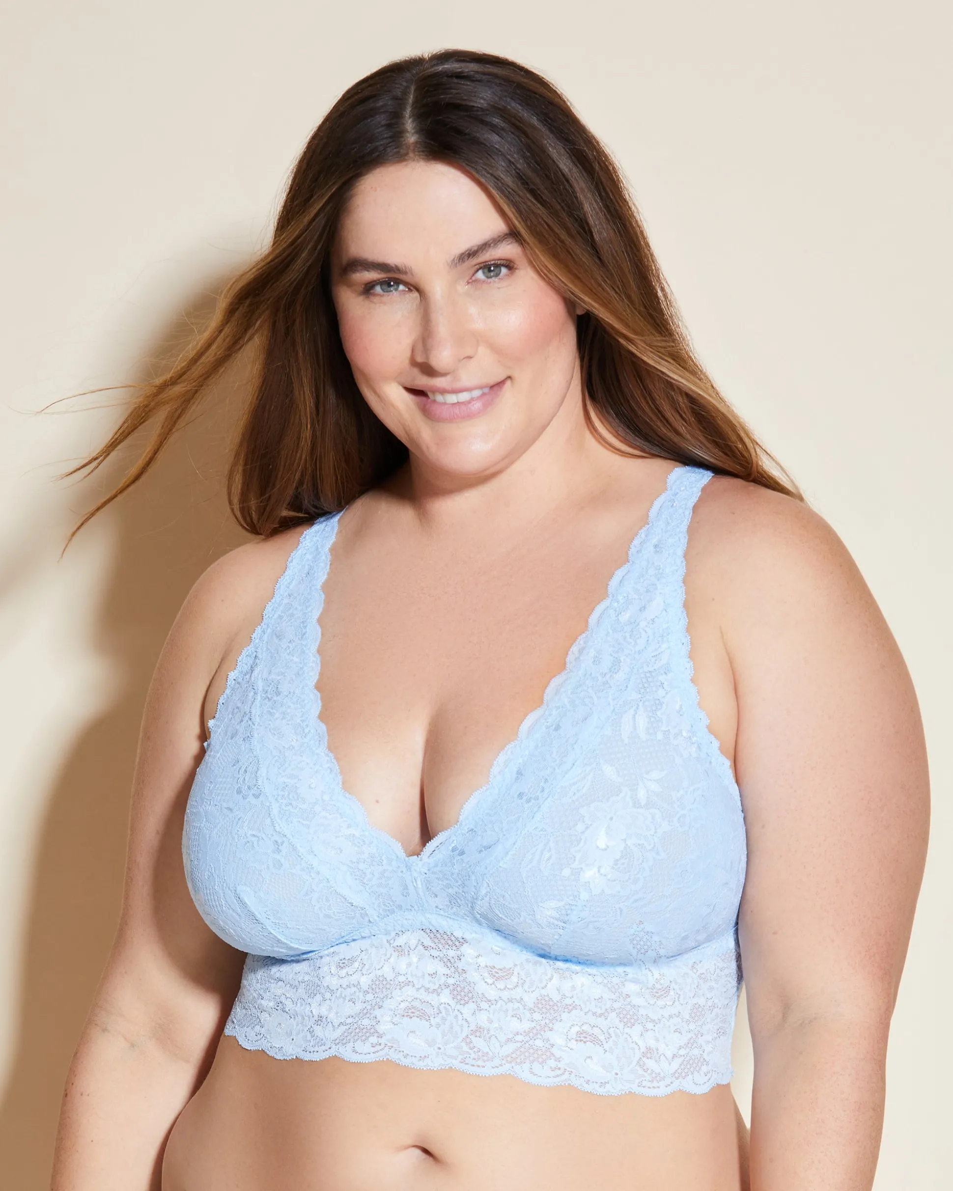 Never Say Never Extended Plungie Longline Bralette*Cosabella Sale