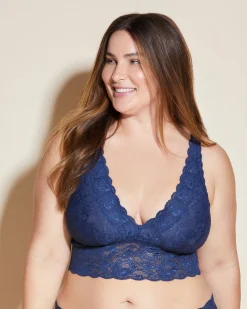 Never Say Never Extended Plungie Longline Bralette*Cosabella Hot