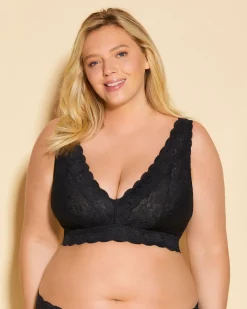 Never Say Never Ultra Curvy Plungie Longline Bralette*Cosabella Hot
