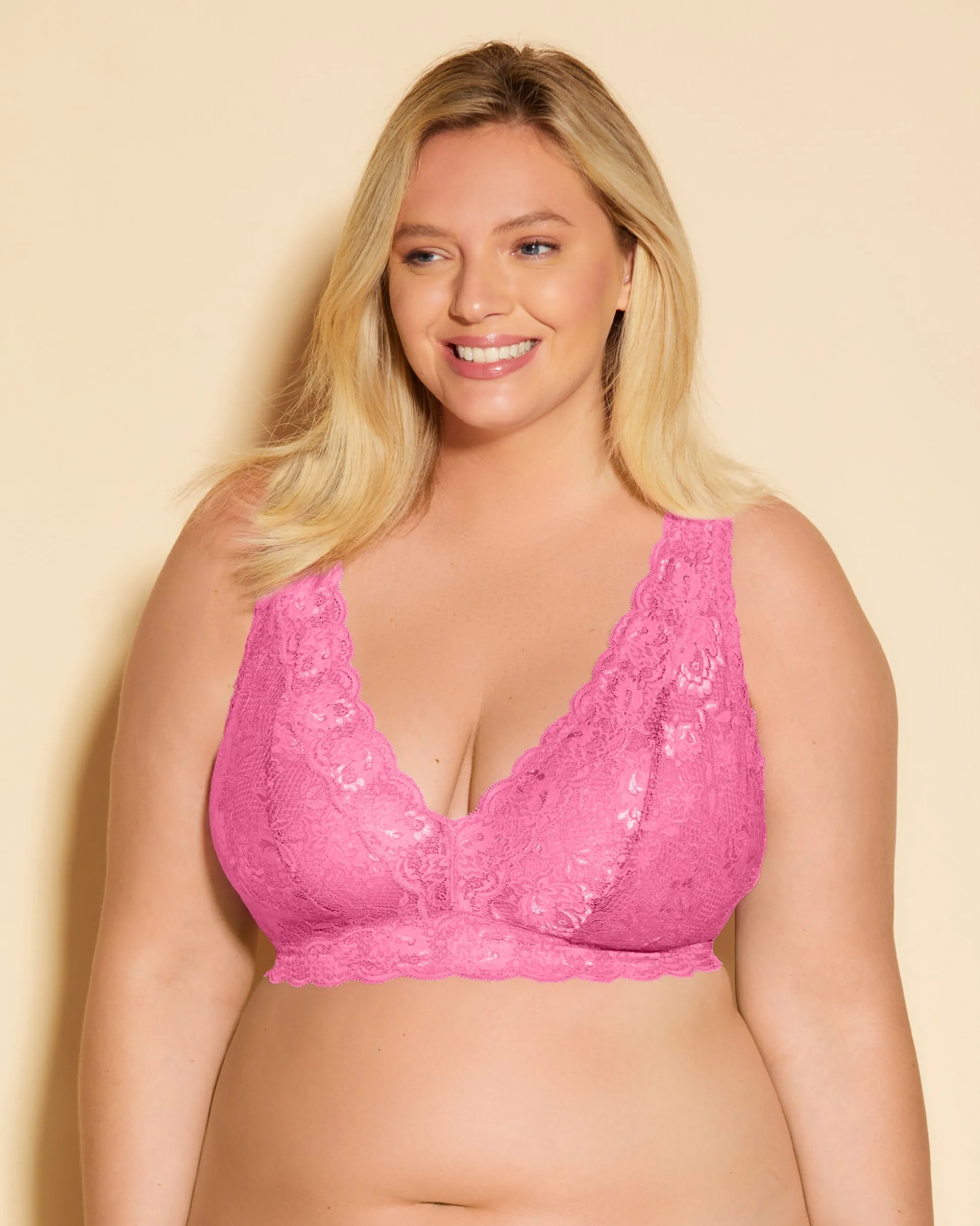 Never Say Never Ultra Curvy Plungie Longline Bralette*Cosabella Fashion