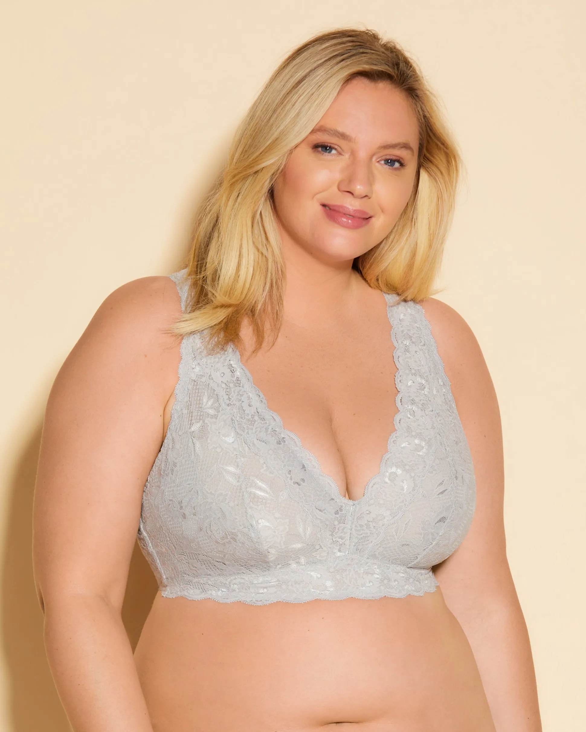 Never Say Never Ultra Curvy Plungie Longline Bralette*Cosabella Best