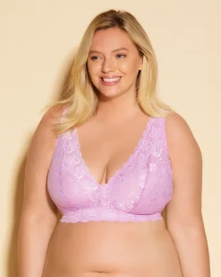 Never Say Never Ultra Curvy Plungie Longline Bralette*Cosabella Best