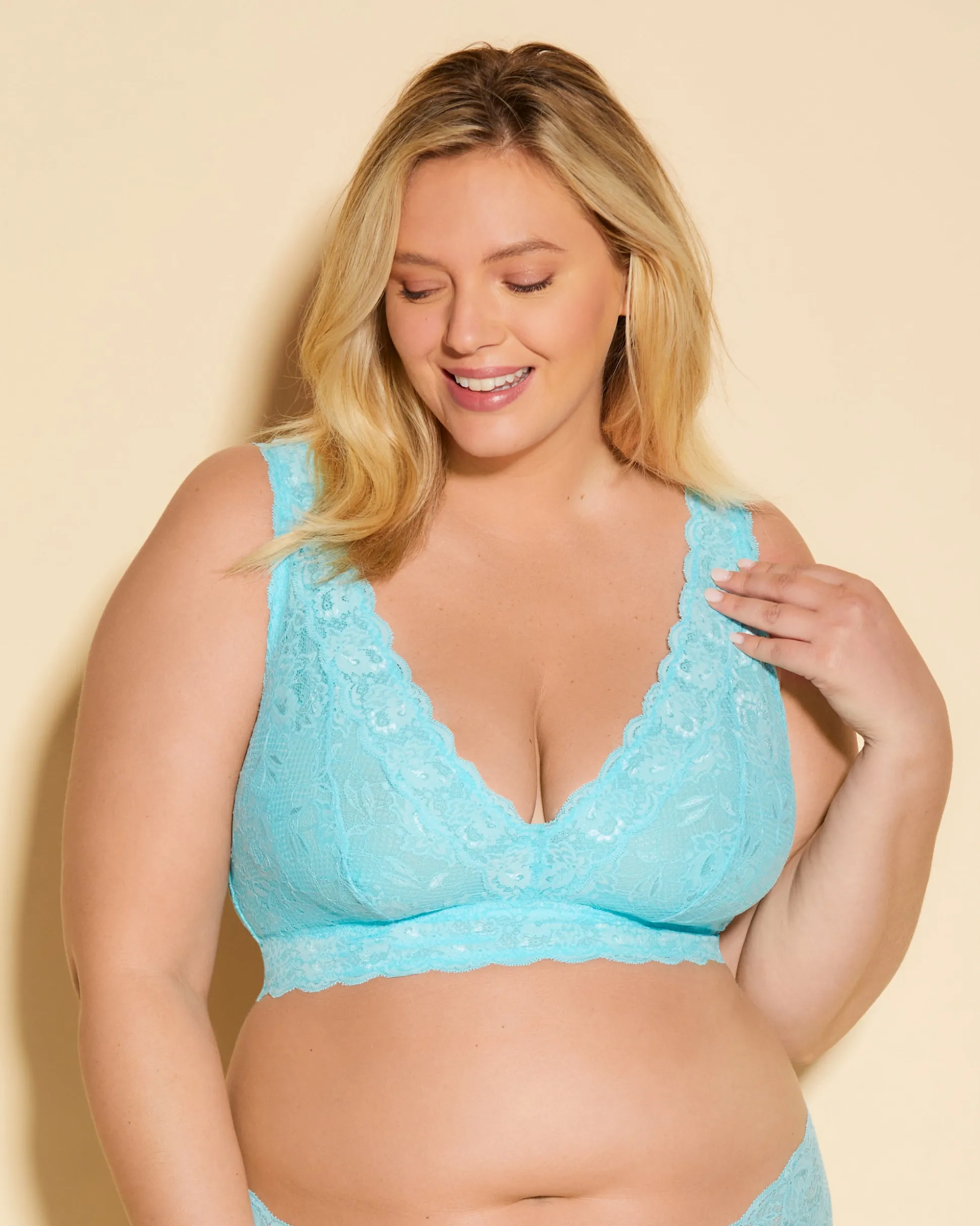 Never Say Never Ultra Curvy Plungie Longline Bralette*Cosabella Best