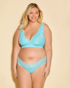 Never Say Never Ultra Curvy Plungie Longline Bralette*Cosabella Best