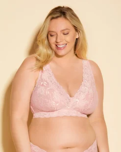 Never Say Never Ultra Curvy Plungie Longline Bralette*Cosabella Flash Sale