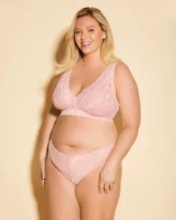 Never Say Never Ultra Curvy Plungie Longline Bralette*Cosabella Flash Sale