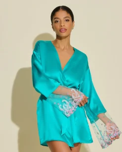 Sanika Silk Robe*Cosabella Store