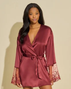 Sanika Silk Robe*Cosabella Clearance