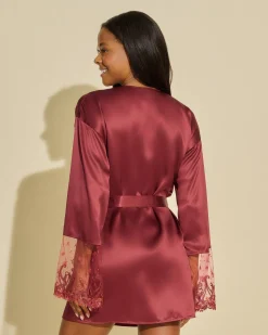 Sanika Silk Robe*Cosabella Clearance