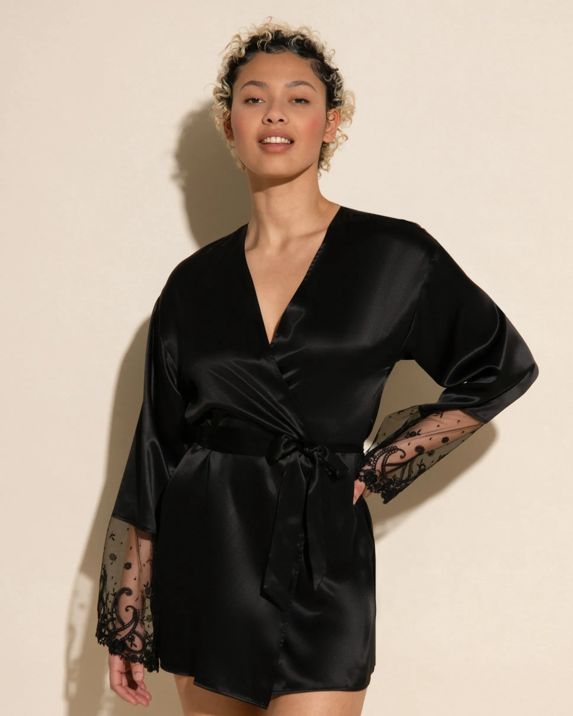 Sanika Silk Robe*Cosabella Best