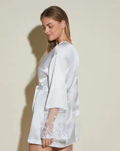 Sanika Silk Robe*Cosabella Clearance