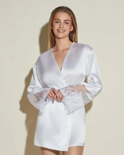 Sanika Silk Robe*Cosabella Clearance