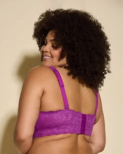 Ultra Curvy Plungie Longline Bralette*Cosabella New
